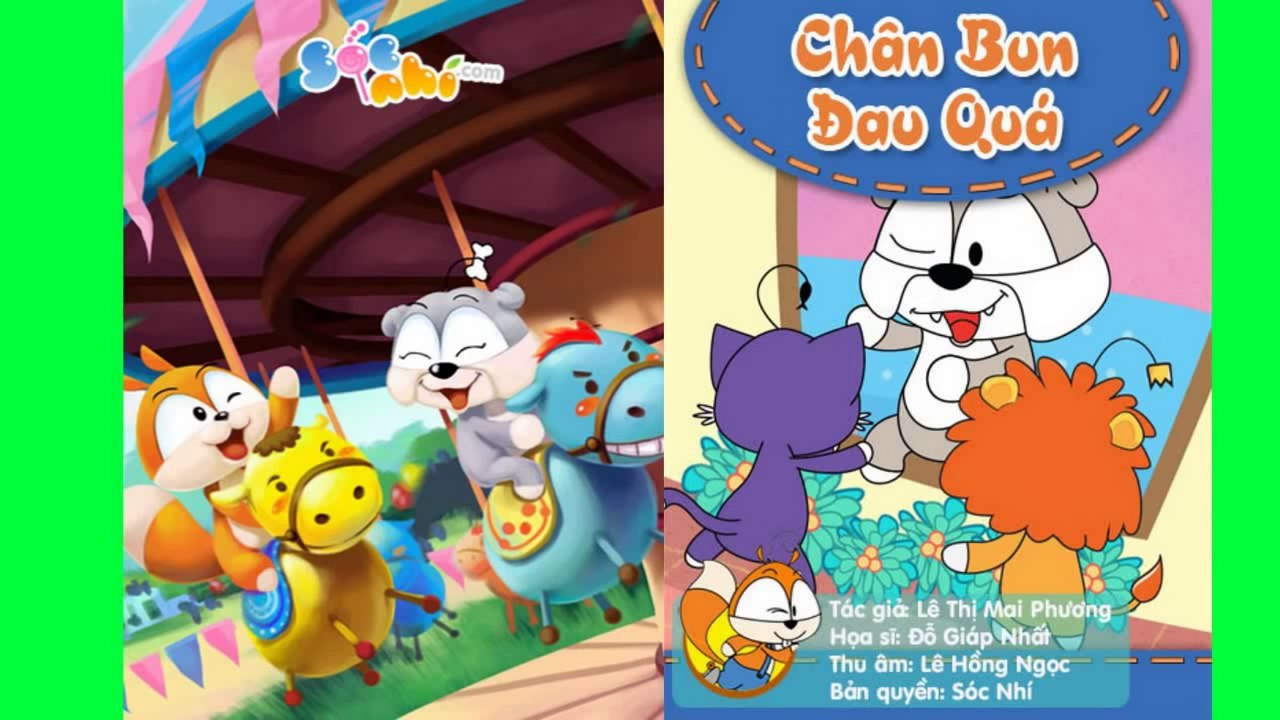 Chuyện kể cho bé: Chân Bun Đau Quá