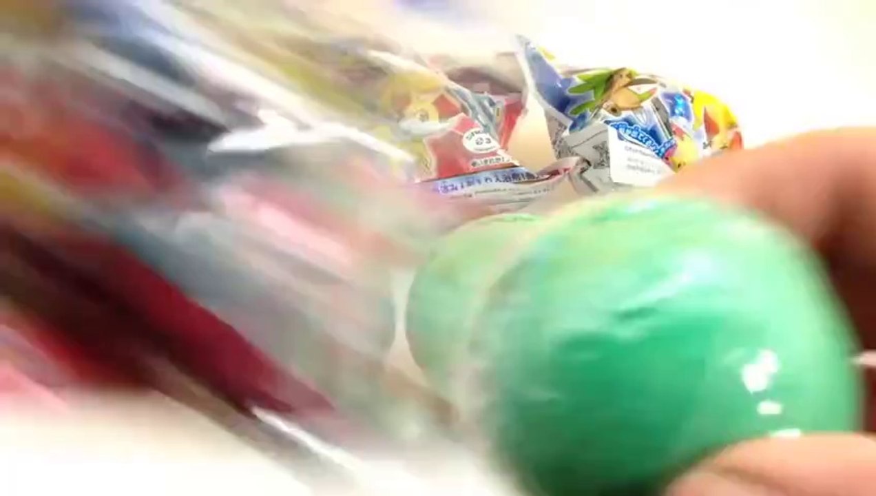 ポケットモンスターXY びっくらたまご×５ BathBall Pokemon XY×5 surprise eggs