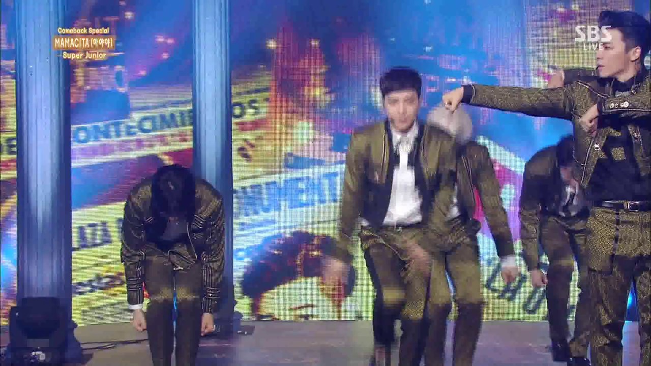 Super Junior - Shirt + Mamacita (Aug 31, 2014)