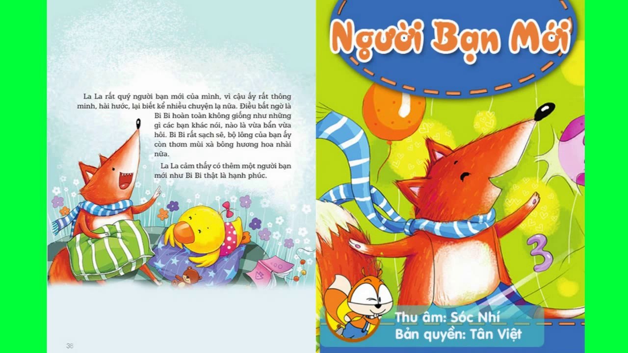 Kể chuyện cho bé: Người Bạn Mới