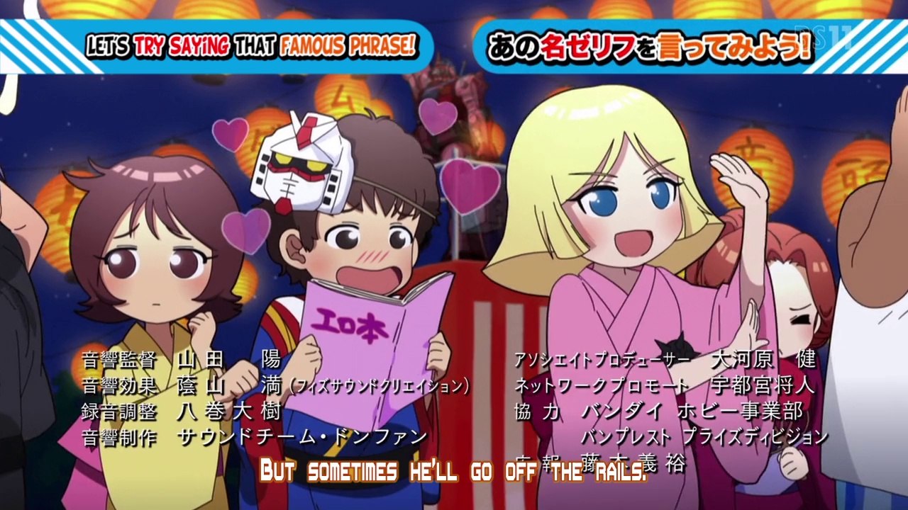 [DeadFish] Mobile Suit Gundam-san - 08