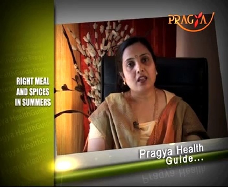 Dr. Vibha Sharma(Ayurveda & Panchkarma Expert) Advised For Right Meal And Spices in Summers