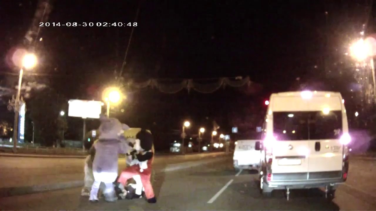 Hilarious Russian Road Rage Recess