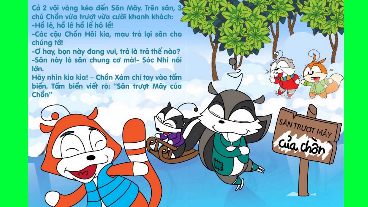 Chuyện kể cho bé: Cuộc Đua Trên Sân Mây