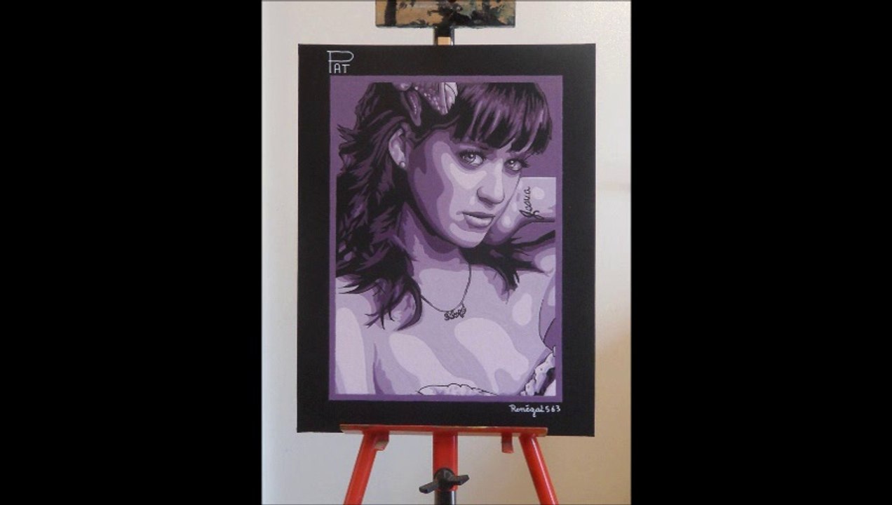 Portrait de chanteuse n° 1