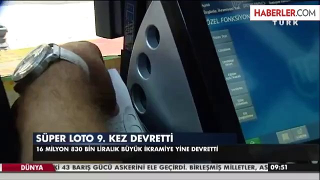 Süper Loto'da İkramiye 20 Milyona Koşuyor
