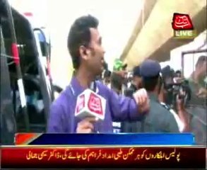 Blast near 15 police check post in Karachi