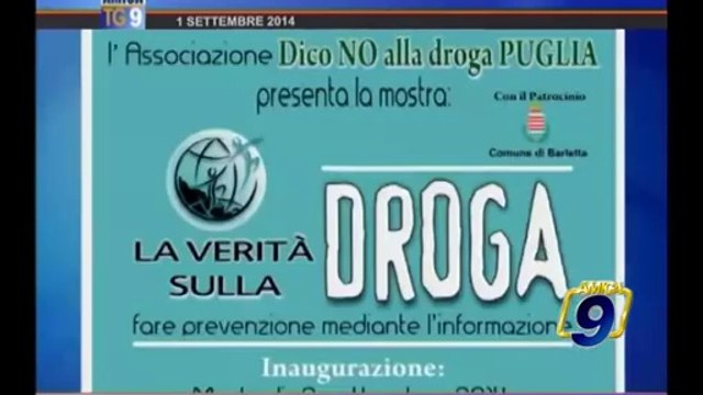 BARLETTA | Al Curci mostra Dico no alla droga Puglia : il 2 settembre inaugurazione