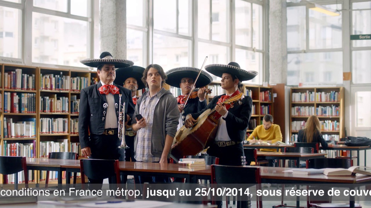 La Poste Mobile [Pub TV] : les Mariachi