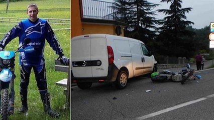 MORTO GIOVANE MOTOCICLISTA