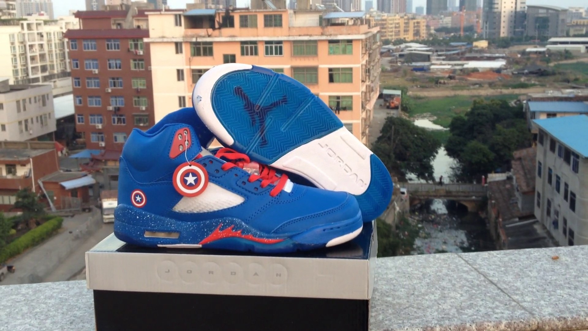 Cheap Wholesale Free shipping Air Jordan 5 Marvel Captain America Custom  shoe sale at Sports3y.ru─影片 Dailymotion