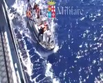 Sicilia - Migranti soccorsi dalla nave Euro della Marina militare -3- (01.09.14)