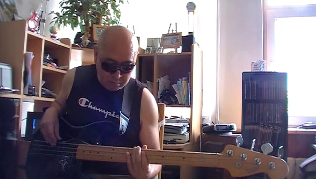 Where Rosses grow Gospel BluesRock Bass cover Bob Roha