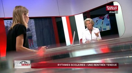 Débat rythmes scolaires 24HSénat