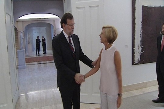 Rajoy recibe a Rosa Díez