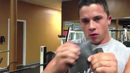 Bench Press Max Out with Big Back Grips