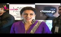 Juhi Chawla At Manish Malhotra’s Finale at LFW Finale Show 2014