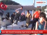 İzmir Sahil Güvenlik Komutanlığı Hayat Kurtarma Maratonunu Anlattı