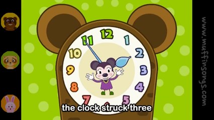 Hickory Dickory Dock _ nursery rhymes & children songs with lyrics