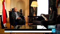L'ENTRETIEN - Sameh Choukri, ministre égyptien des Affaires étrangères