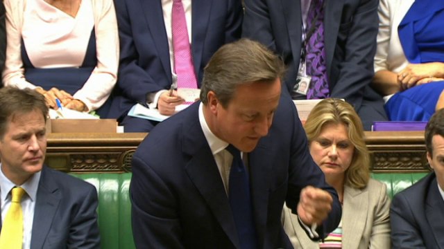 David Cameron speaks out on child abuse scandal