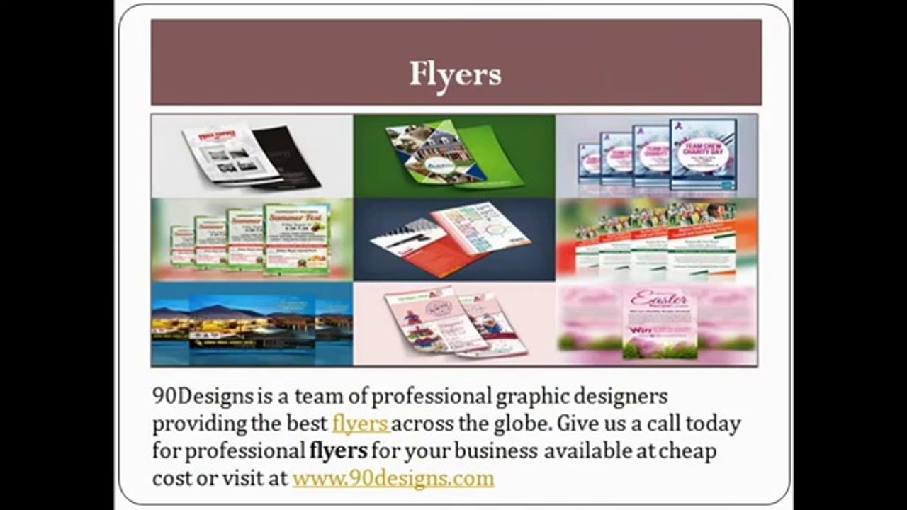 Brochures-Logos-Flyers-Web Designs By 90Designs.com
