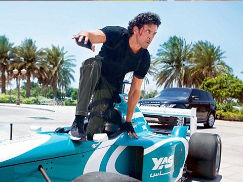 Hrithik Roshan's Very Own F1 Ride In Bang Bang