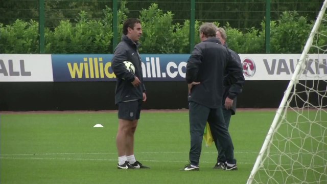 Wayne Rooney & Roy Hodgson discuss the England friendly versus Norway