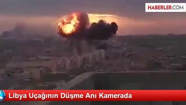 Libya Hava Kuvvetlerine Ait Bir Savaş Uçağı Tobruk Şehrine Düştü