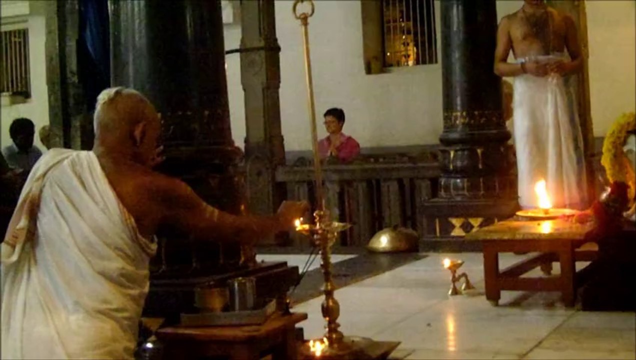 puja à l ashram de sri ramana maharshi