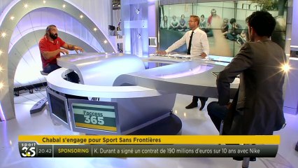 Chabal et Sport Sans Frontieres