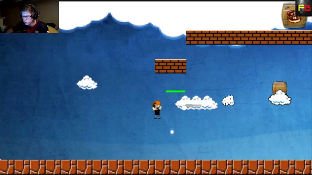 Mario, Minecraft, Amnesia, Happy Wheels Finch Plays Pewdiepie Game