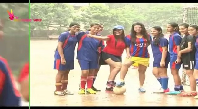 Rakhi Sawant to Play Football Match Against Brazilian Singer Carlyta Mouhini