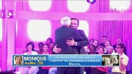 "Face à  la bande" : Jérémy Michalak danse un slow avec Patrice Laffont