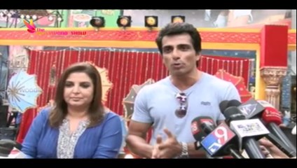 Sonu Sood & Farah Khan Promotes 'Happy New Year' On The Sets Of EKLKBK !