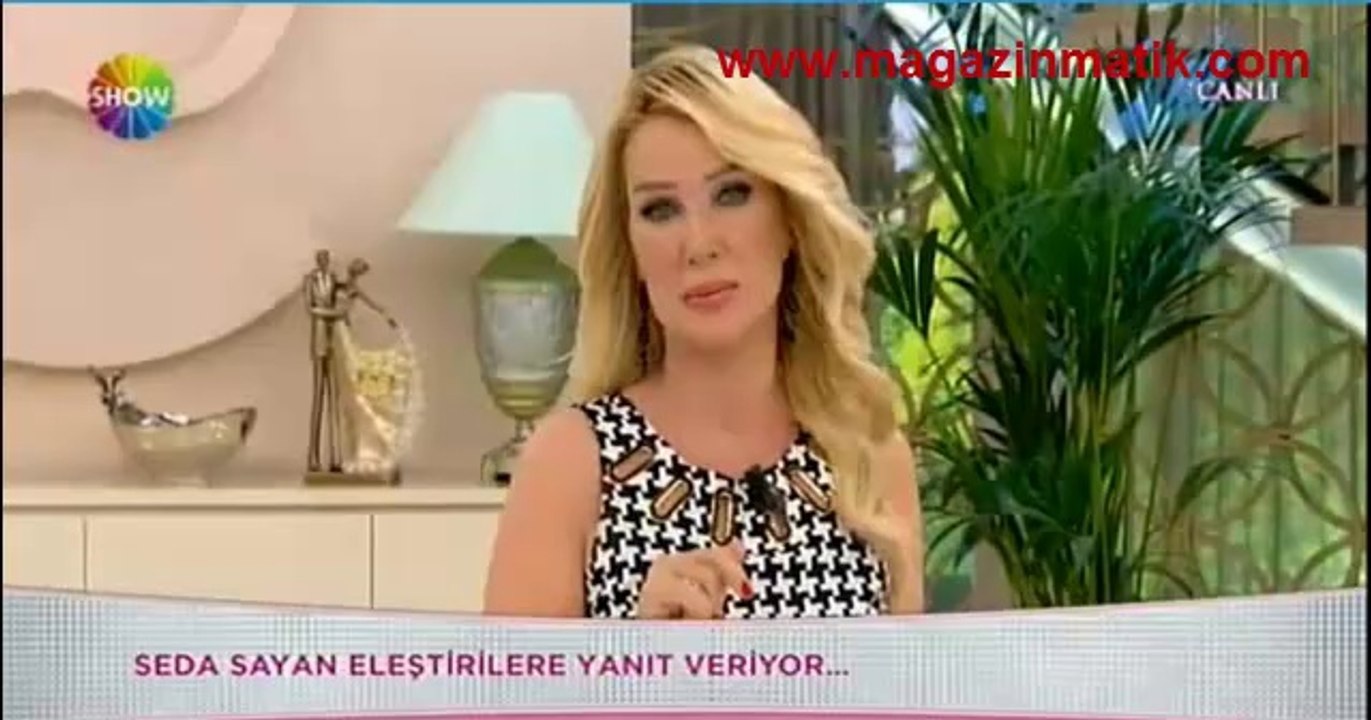 Seda Sayan meydan okudu.