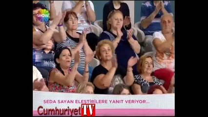 Katili canlı yayına çıkaran Seda Sayan kendini böyle savundu