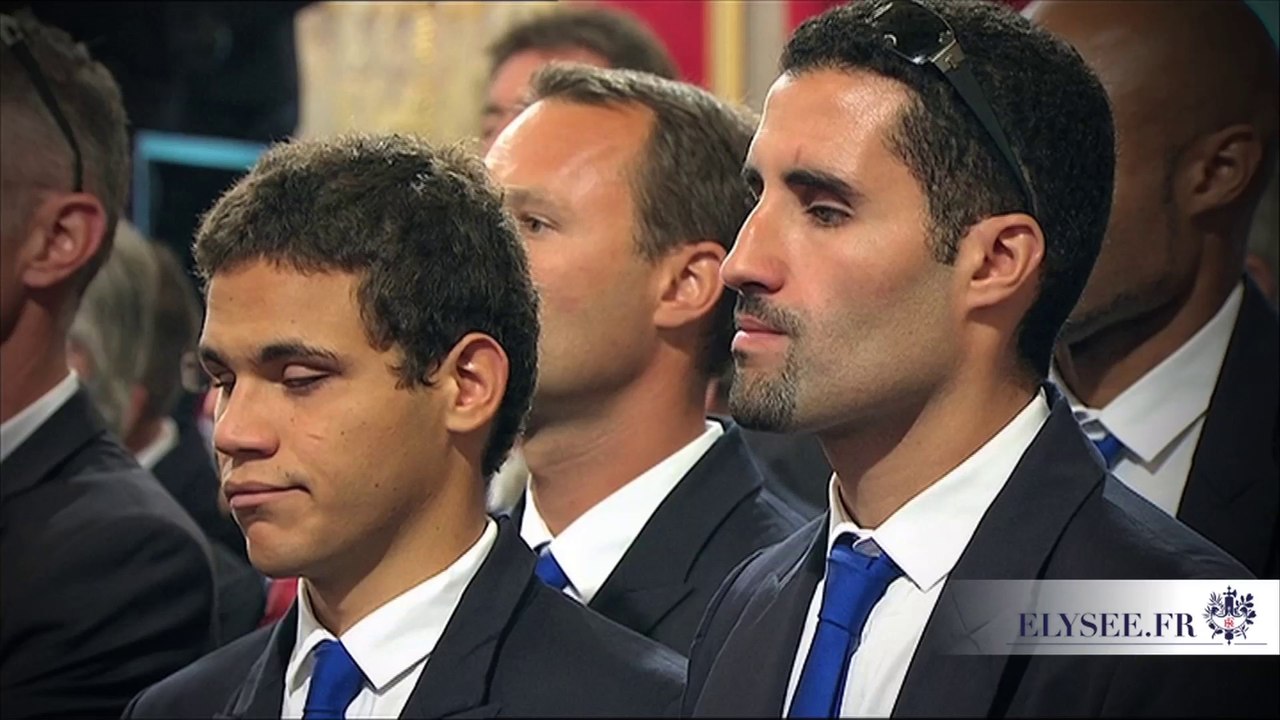 JO 2012 : Médaillés Olympiques à l'Elysée