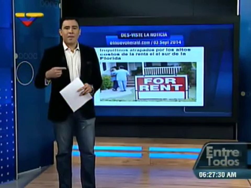 (Vídeo) Entre Todos con Luis Guillermo García del 03.09.2014 (2/6)