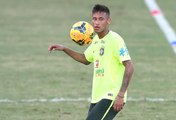 Le superbe skill de Neymar à l'entraînement du Brésil