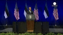 Obama garantisce sostegno totale ai Paesi baltici