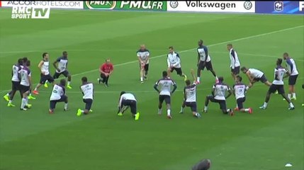Football / Dernier entraînement au Stade de France avant France-Espagne - 03/09