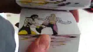 Mortal Kombat Flipbook By Etoilec1(Jax vs Shang Tsung)