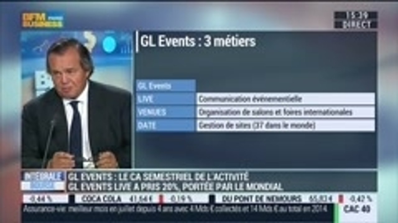 GL Events: la croissance est soutenue au premie...
