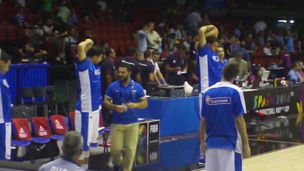 Προθέρμανση Εθνικής με Κροατία