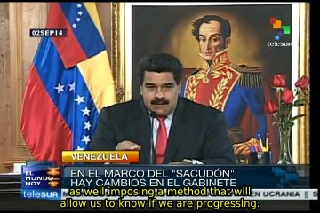 Maduro announces Venezuelan cabinet shuffle