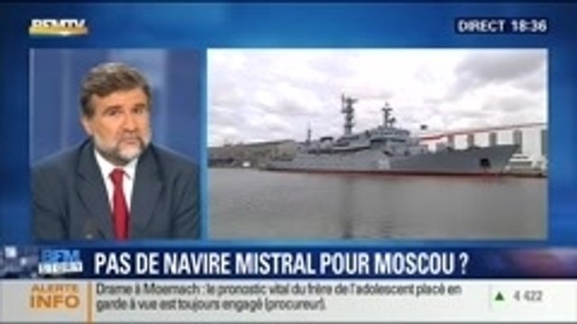 BFM Story: La France a suspendu la livraison du premier navire Mistral à la Russie - 03/09