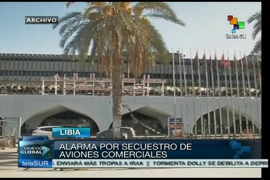 Ni idea del paradero de los aviones secuestrados en Libia