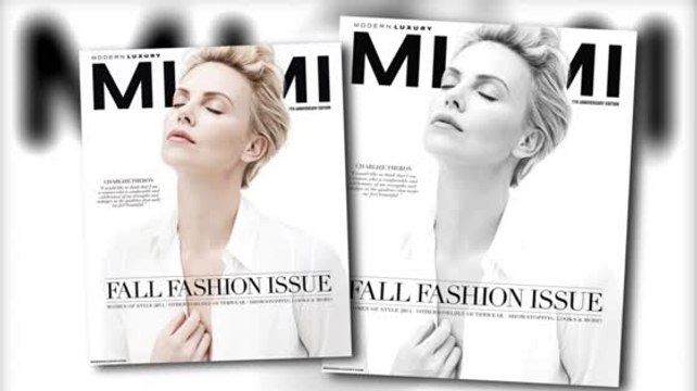 Charlize Theron Says She Doesn't Have A Perfect Body