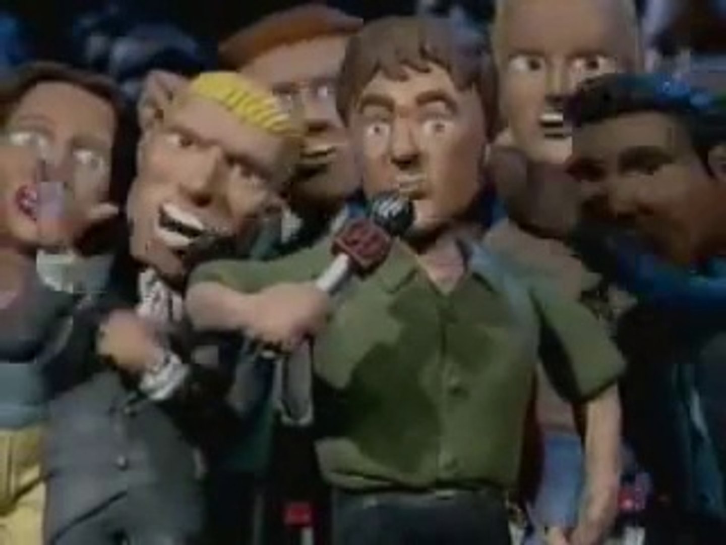 ⁣Celebrity Deathmatch - Kid Rock v Eminem